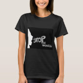Stop de waanzin t-shirt (Voorkant)