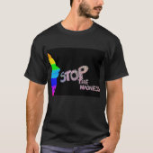 Stop de waanzin T-shirt (Voorkant)