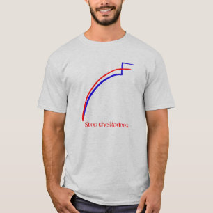 Stop de waanzin t-shirt