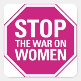 Stop de War on Women Sticker