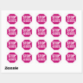 Stop de War on Women Sticker (Vel)