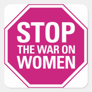 Stop de War on Women Sticker