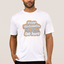 "Stop desinformatie" Schattige ontwerp. Bestel nu