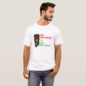 "Stop Dicht Bij Het Water" T-shirt (Voorkant volledig)
