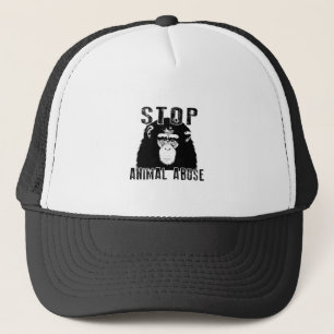 Stop dierenmishandeling - Chimpansee Trucker Pet