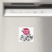 Stop dierenmishandeling magneet (Insitu (Vaatwasser))