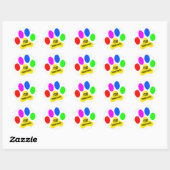 Stop dierenmishandeling Stickers (Vel)