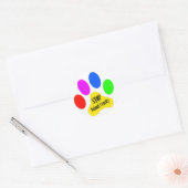 Stop dierenmishandeling Stickers (Envelop)