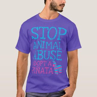 Stop dierenmishandeling t-shirt