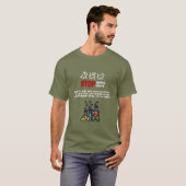 Stop dierenmishandeling t-shirt (Voorkant volledig)
