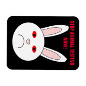 Stop dierproeven nu Premium Magnet Magneet (Horizontaal)