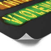 Stop dit geweld poster (Hoek)