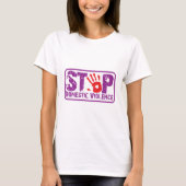 Stop Domestic Violence T-shirt (Voorkant)