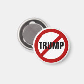 Stop Donald Trump Anti-Trump Speldje Magneet (Voorkant / Achterkant)