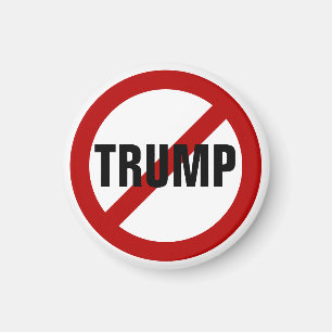 Stop Donald Trump Anti-Trump Speldje Magneet