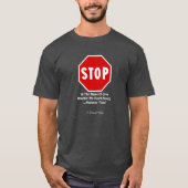 STOP... Een MisterP Shirt (Voorkant)
