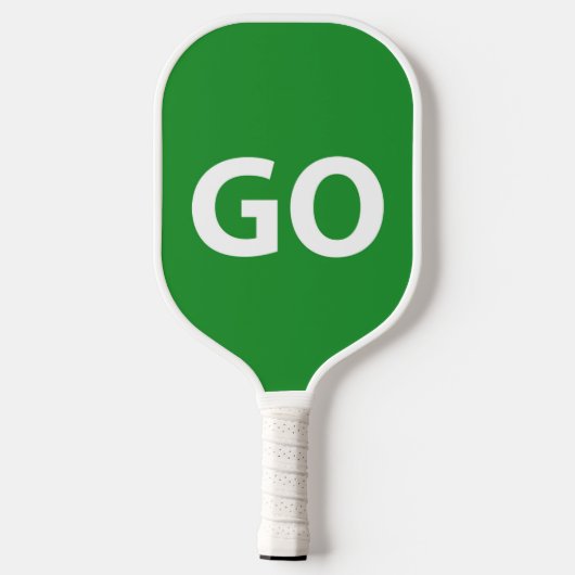 STOP en GO Design Pickleball Paddle (Achterkant)