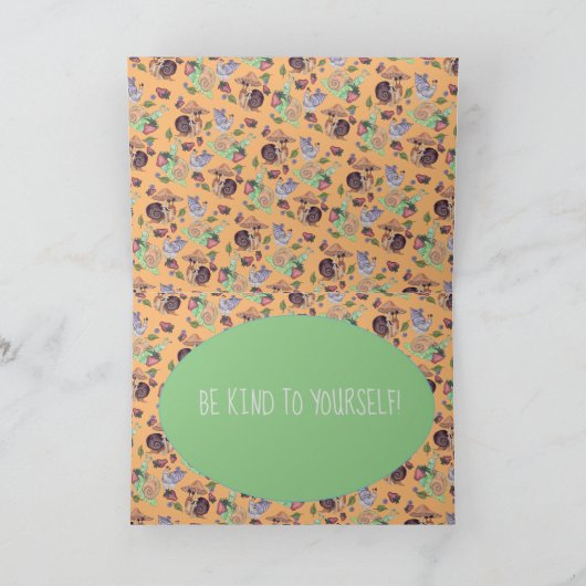 Stop en Ruik de aardbeien Snagelzelfzorg C Kaart (Binnen)