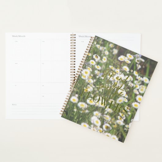 Stop en ruik de bloemen planner (Display)