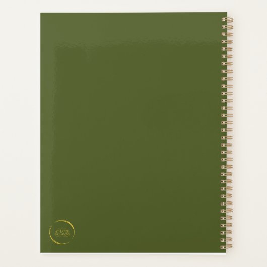 Stop en ruik de bloemen planner (Achterkant)