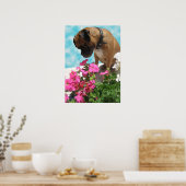 Stop en Ruik de bloemen Poster (Keuken)