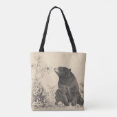 Stop en Ruik de Canvas tas Flowers2 (Achterkant)