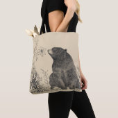 Stop en Ruik de Canvas tas Flowers2 (Dichtbij)