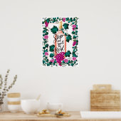 Stop en ruik de Rosé Wine Lover Custom Poster (Keuken)