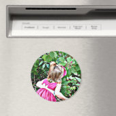 Stop en Ruik de Rozen Magnet van de Foto (Insitu (Vaatwasser))