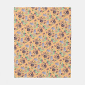 Stop en Ruik het palatroonvezel van de aardbeien Fleece Deken (Voorkant)