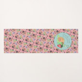 Stop en ruik het slakkenpatroon van aardbeien yogamat (Achterkant (horizontaal))