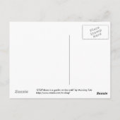 STOP Er zit een gorilla op de muur. Briefkaart (Achterkant)