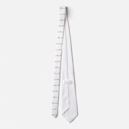 Stop erin! stropdas (Achterkant)