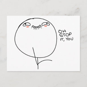 Stop ermee, jij Briefkaart