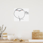 Stop ermee, jij Poster (Keuken)