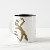 Stop ermee! KoffieMok Tweekleurige Koffiemok (Voorkant links)