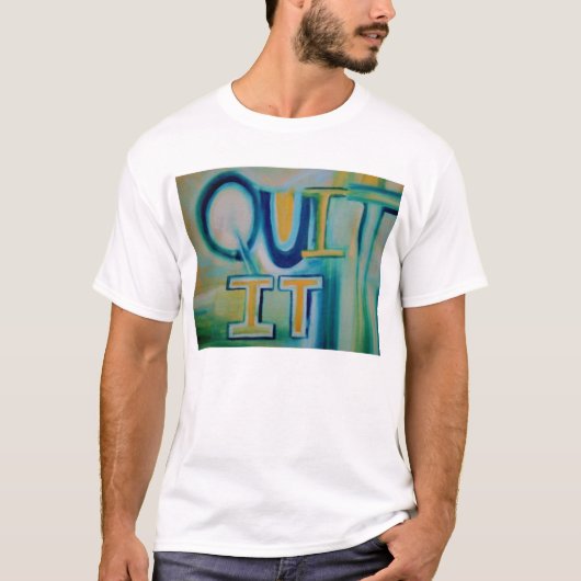 Stop ermee t-shirt (Voorkant)