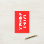 STOP ETAALDIEREN POST-IT® NOTES (Op bureau)