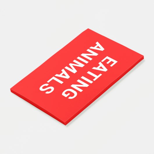 STOP ETAALDIEREN POST-IT® NOTES (Schuin)