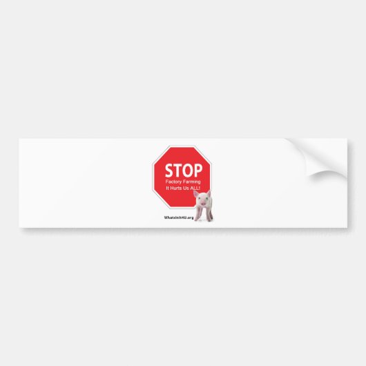 Stop Factory Boerderijen Series 1 Bumpersticker (Voorkant)