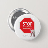 Stop Factory Boerderijen Series 1 Ronde Button 5,7 Cm (Voorkant /achterkant)