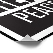 Stop fascisme: Rothbard-afdrukken lezen Poster (Hoek)