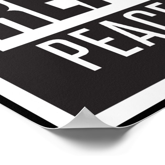 Stop fascisme: Rothbard-afdrukken lezen Poster (Hoek)