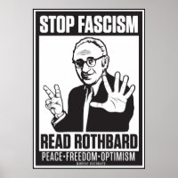 Stop fascisme: Rothbard-afdrukken lezen