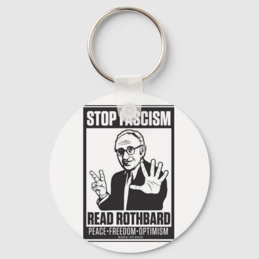 Stop fascisme sleutelhanger (Voorkant)