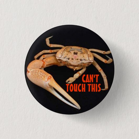 Stop - Fiddler Tijd Ronde Button 3,2 Cm (Voorkant)