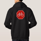 Stop fiets truien hoodie (Achterkant)