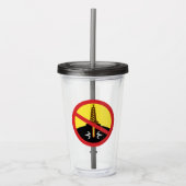 Stop Fracking Acryl Drinkbeker (Voorkant)