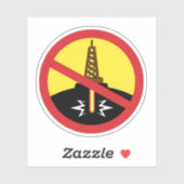 Stop Fracking Sticker (Vel)