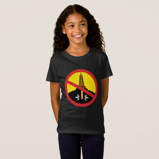 Stop Fracking T-shirt (Voorkant volledig)